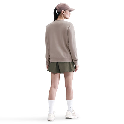 Nike Women's Sportswear Club Fleece Crewneck - Malt