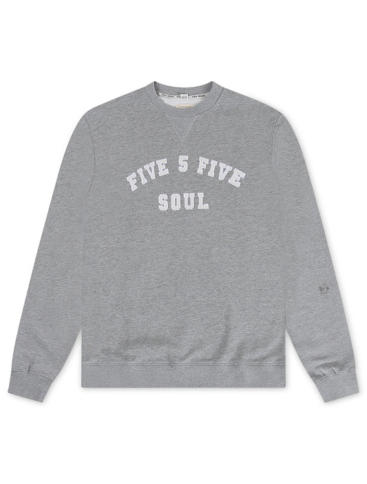 Triple 5 Mens Essex Crewneck - Heather Grey
