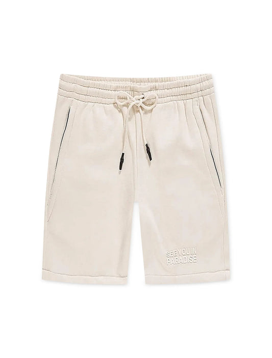 Jordan Craig Paradise Tonal Shorts - Bone