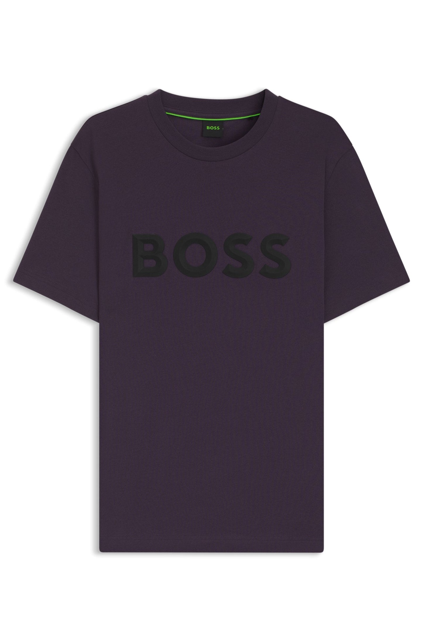Boss Green Iconic Zone Tee - Dark Purple